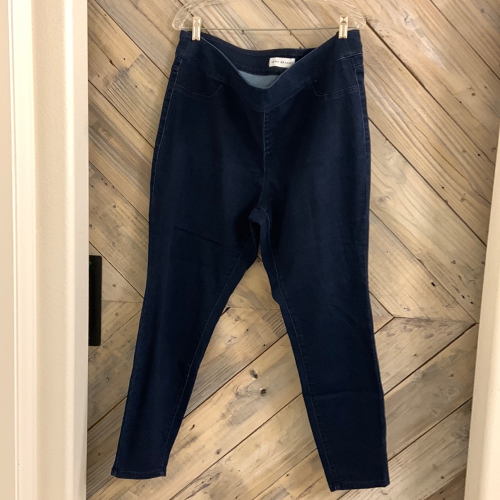Lane Bryant Denim Blue Jean Leggings